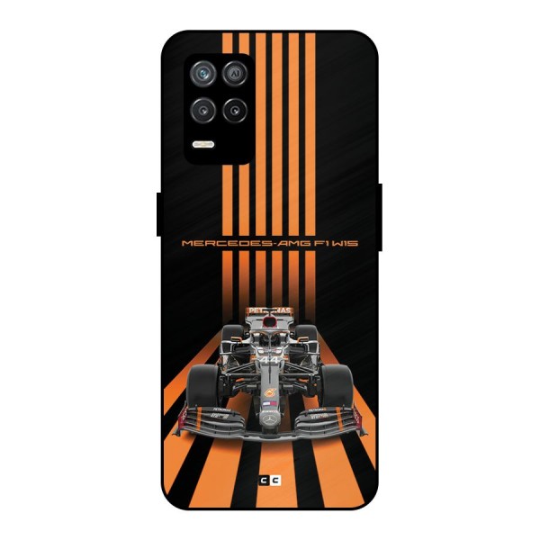 Supercar On Track Metal Back Case for Realme 9 5G