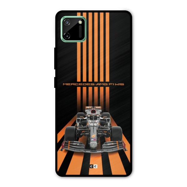 Supercar On Track Metal Back Case for Realme C11