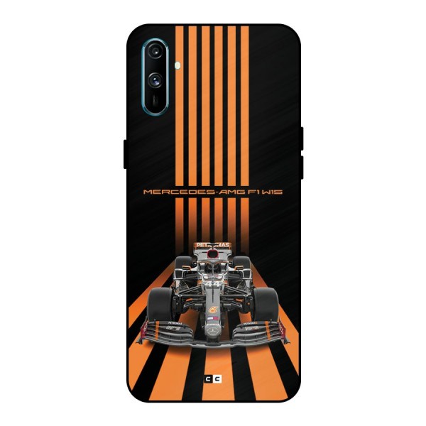 Supercar On Track Metal Back Case for Realme C3