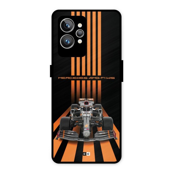 Supercar On Track Metal Back Case for Realme GT2 Pro