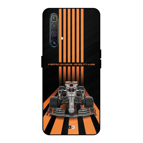 Supercar On Track Metal Back Case for Realme X3