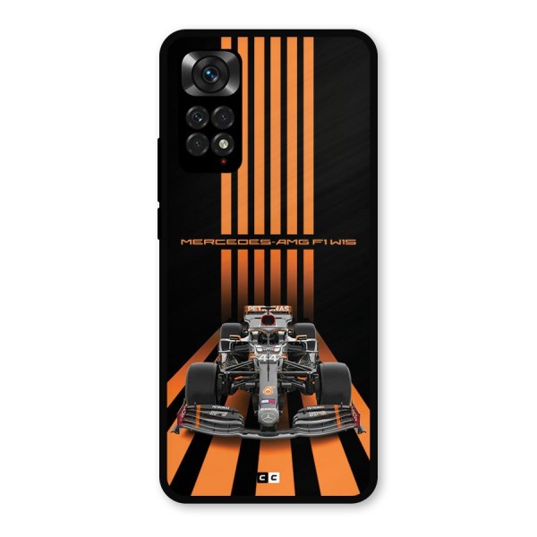 Supercar On Track Metal Back Case for Redmi Note 11