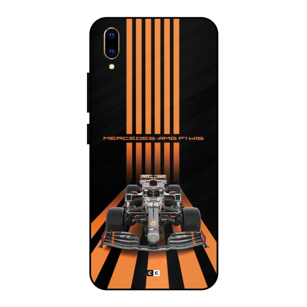 Supercar On Track Metal Back Case for Vivo V11 Pro