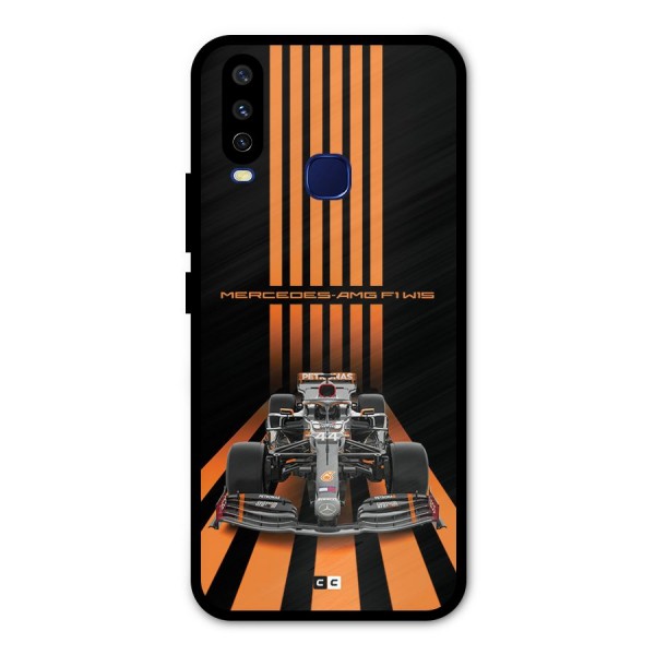 Supercar On Track Metal Back Case for Vivo V17