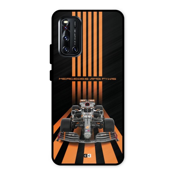 Supercar On Track Metal Back Case for Vivo V19