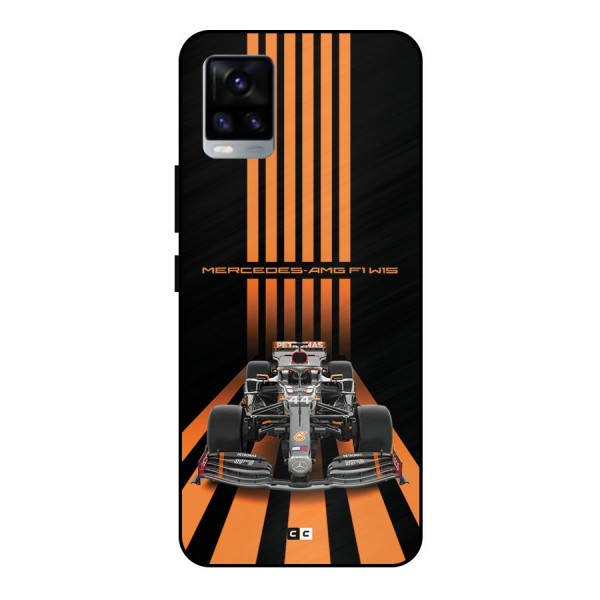 Supercar On Track Metal Back Case for Vivo V20