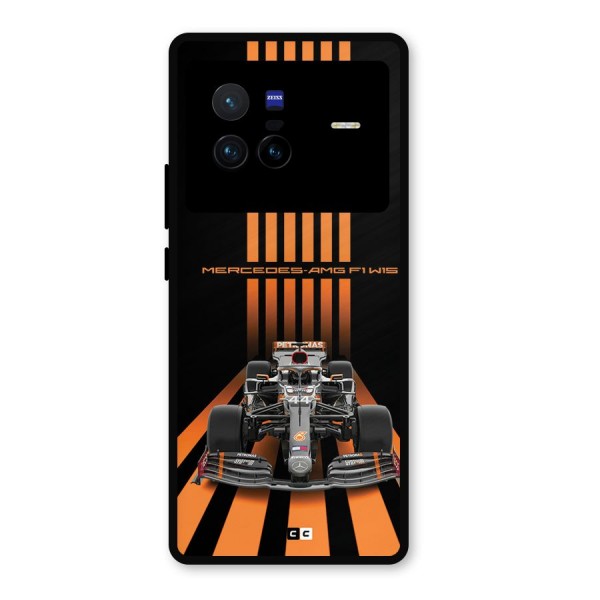 Supercar On Track Metal Back Case for Vivo X80