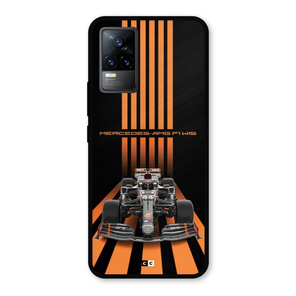 Supercar On Track Metal Back Case for Vivo Y73