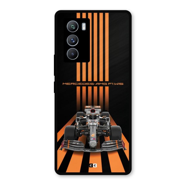 Supercar On Track Metal Back Case for iQOO 9 SE