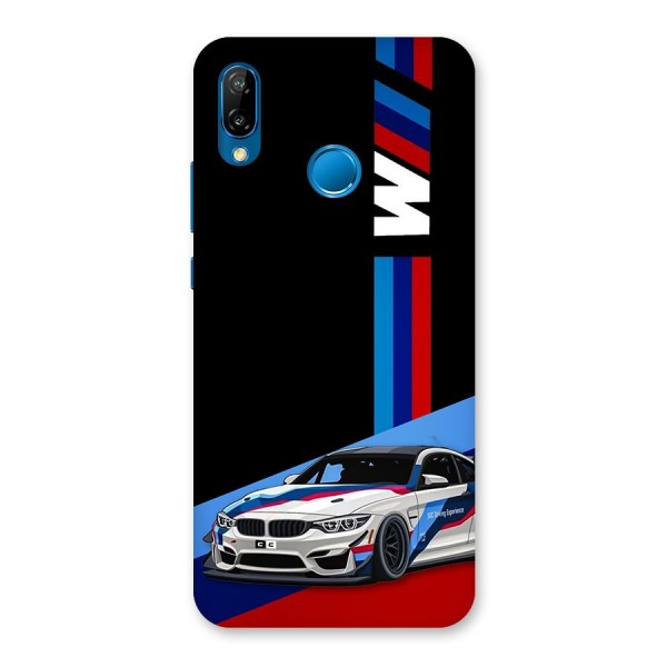 Supercar Stance Back Case for Huawei P20 Lite