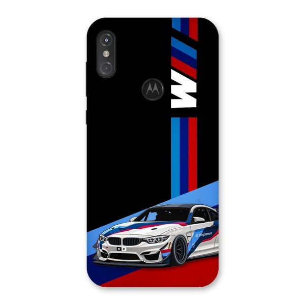 Supercar Stance Back Case for Motorola One Power