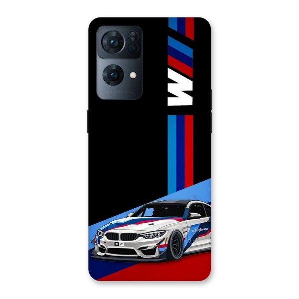 Supercar Stance Back Case for Oppo Reno7 Pro 5G