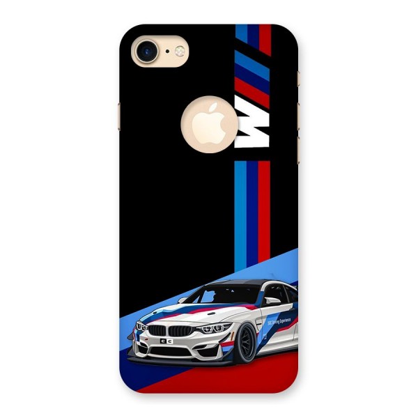 Supercar Stance Back Case for iPhone 8 Logo Cut