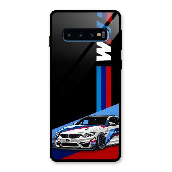 Supercar Stance Glass Back Case for Galaxy S10