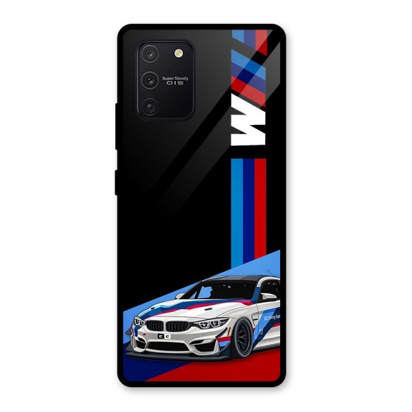 Supercar Stance Glass Back Case for Galaxy S10 Lite