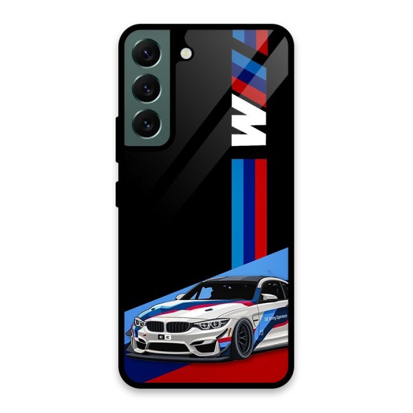 Supercar Stance Glass Back Case for Galaxy S22 5G