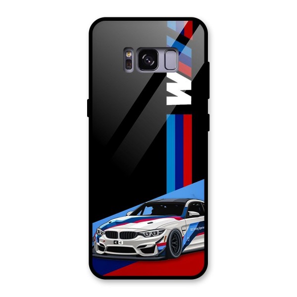 Supercar Stance Glass Back Case for Galaxy S8