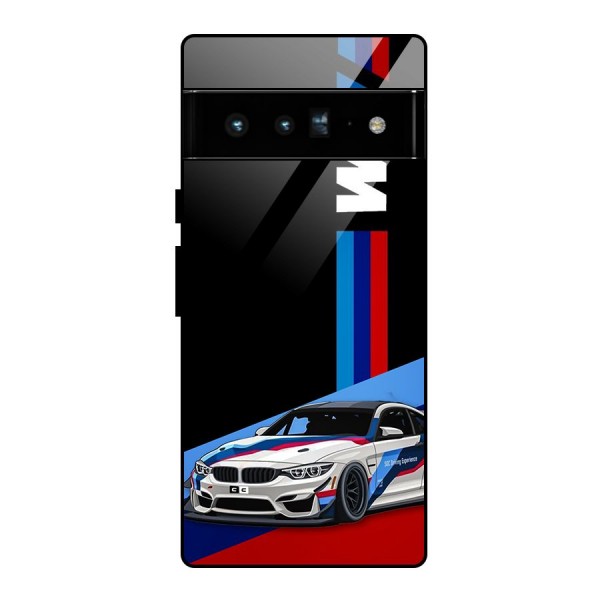 Supercar Stance Glass Back Case for Google Pixel 6 Pro