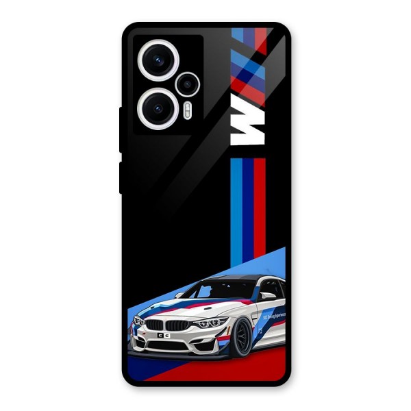 Supercar Stance Glass Back Case for Poco F5