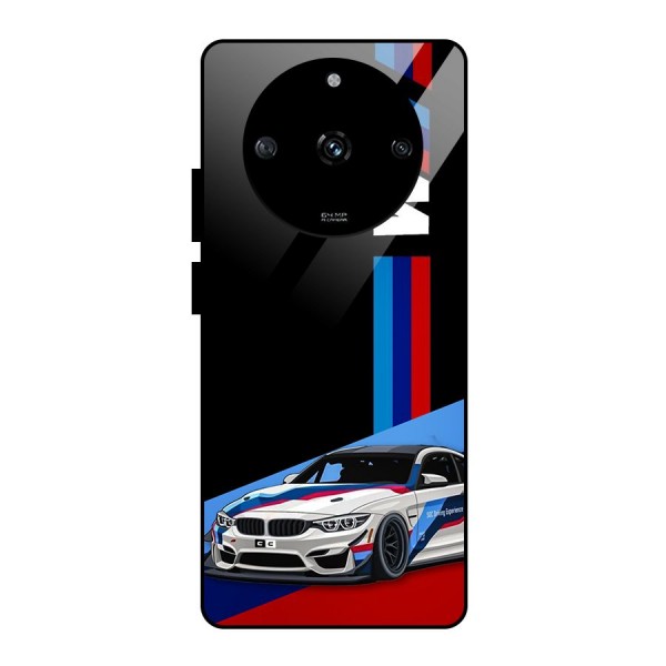 Supercar Stance Glass Back Case for Realme Narzo 60 5G