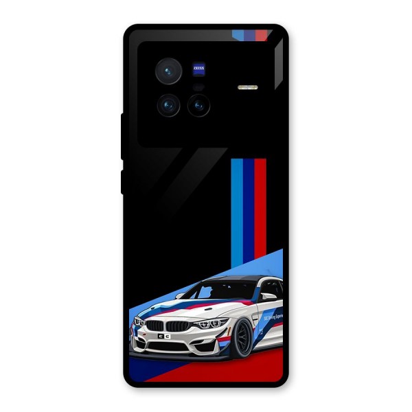 Supercar Stance Glass Back Case for Vivo X80