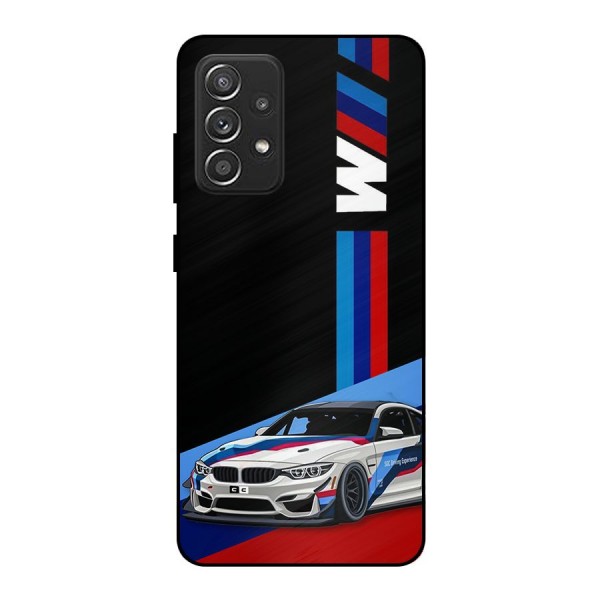 Supercar Stance Metal Back Case for Galaxy A52