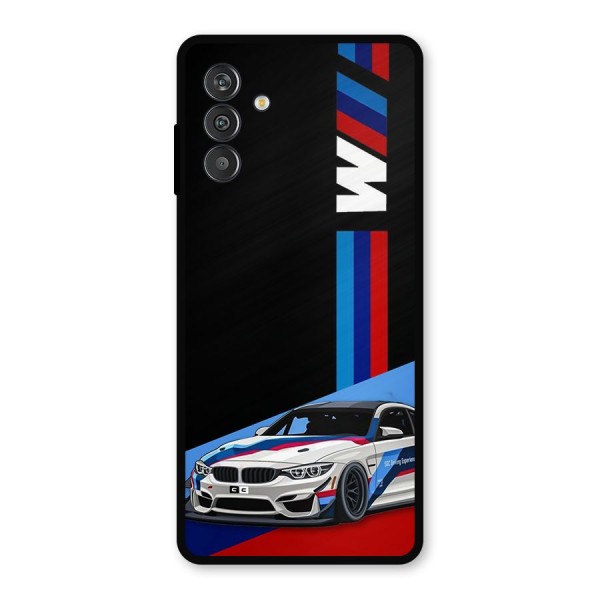 Supercar Stance Metal Back Case for Galaxy F13