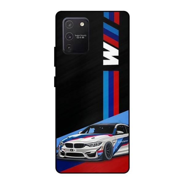 Supercar Stance Metal Back Case for Galaxy S10 Lite