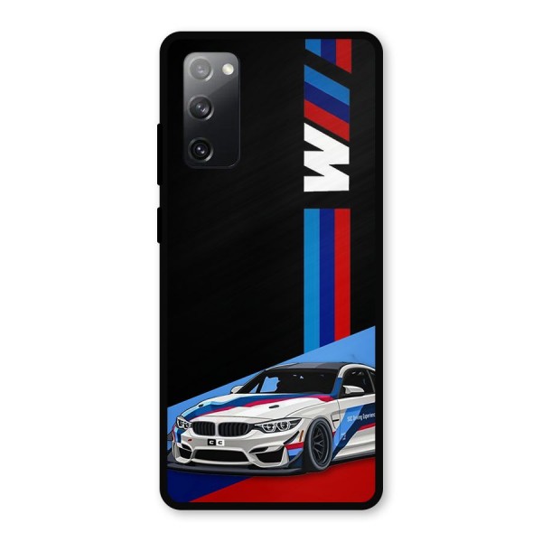 Supercar Stance Metal Back Case for Galaxy S20 FE