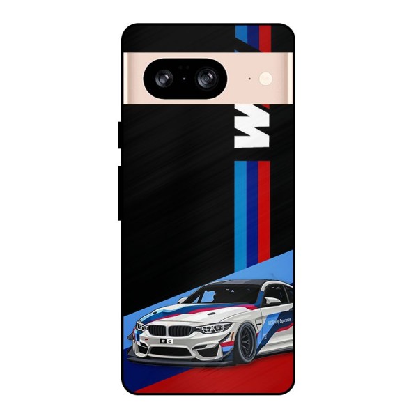 Supercar Stance Metal Back Case for Google Pixel 8