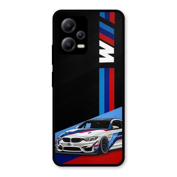 Supercar Stance Metal Back Case for Poco X5