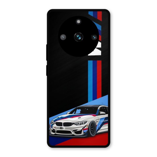 Supercar Stance Metal Back Case for Realme 11 Pro