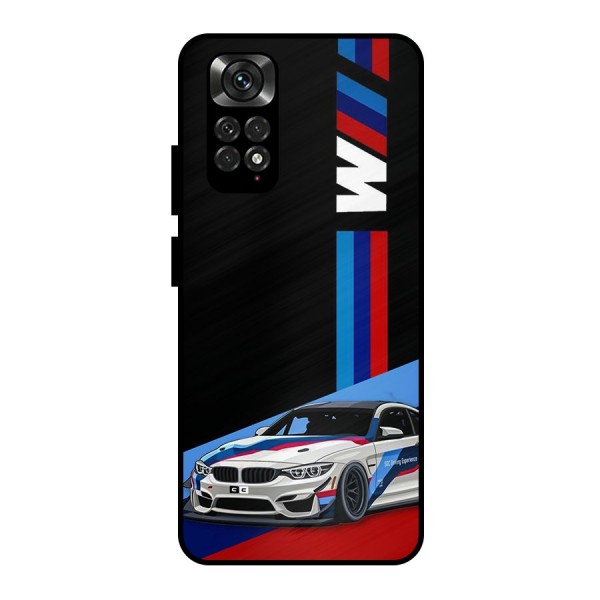 Supercar Stance Metal Back Case for Redmi Note 11 Pro