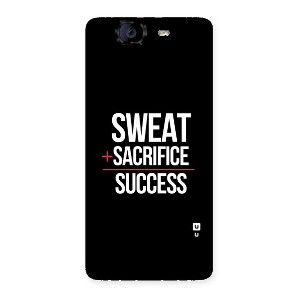 Sweat Sacrifice Success Back Case for Canvas Knight A350