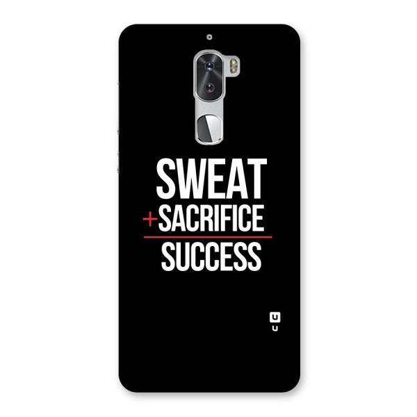 Sweat Sacrifice Success Back Case for Coolpad Cool 1