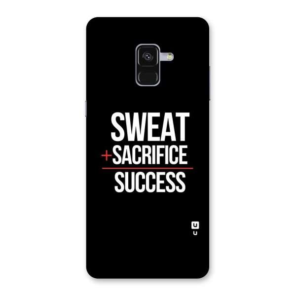 Sweat Sacrifice Success Back Case for Galaxy A8 Plus