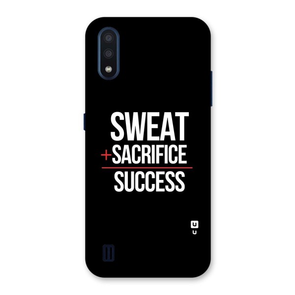 Sweat Sacrifice Success Back Case for Galaxy M01