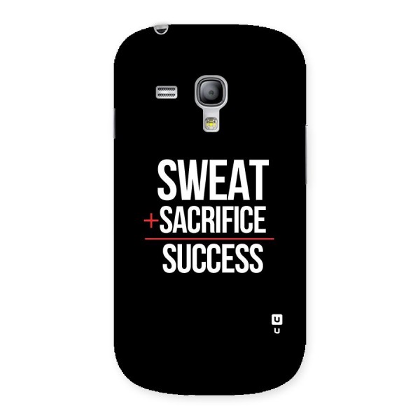 Sweat Sacrifice Success Back Case for Galaxy S3 Mini