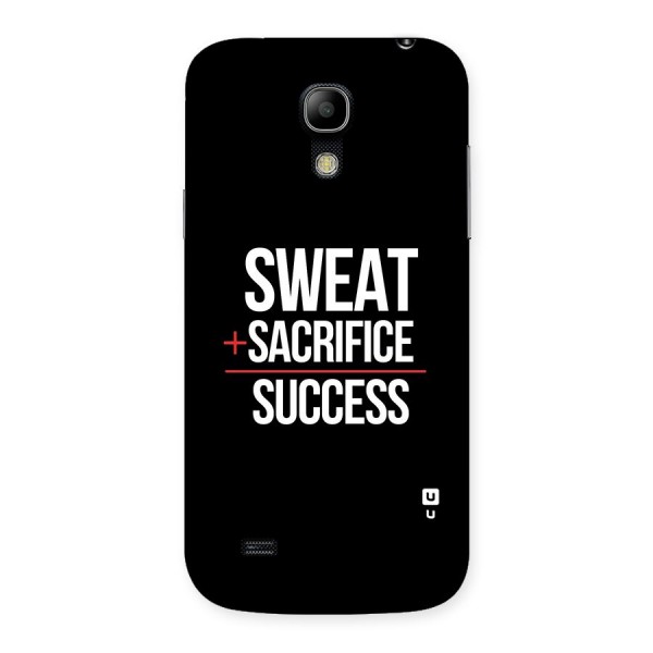 Sweat Sacrifice Success Back Case for Galaxy S4 Mini