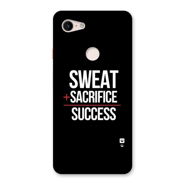 Sweat Sacrifice Success Back Case for Google Pixel 3 XL