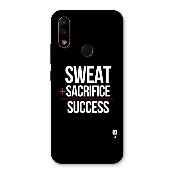 Sweat Sacrifice Success Back Case for Lenovo A6 Note