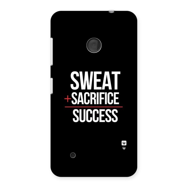 Sweat Sacrifice Success Back Case for Lumia 530