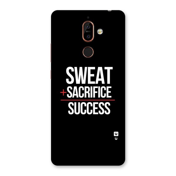 Sweat Sacrifice Success Back Case for Nokia 7 Plus