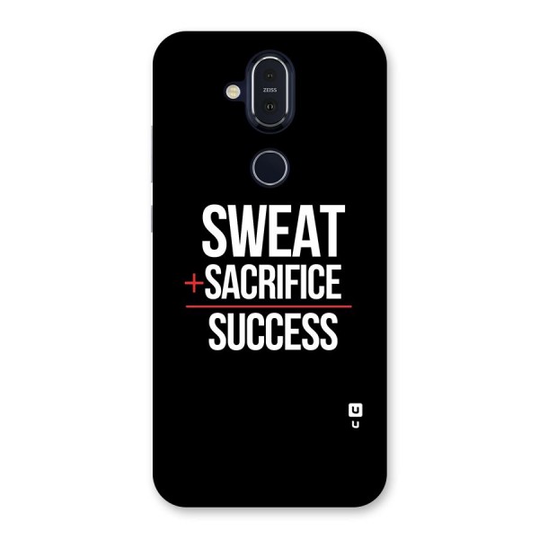 Sweat Sacrifice Success Back Case for Nokia 8.1