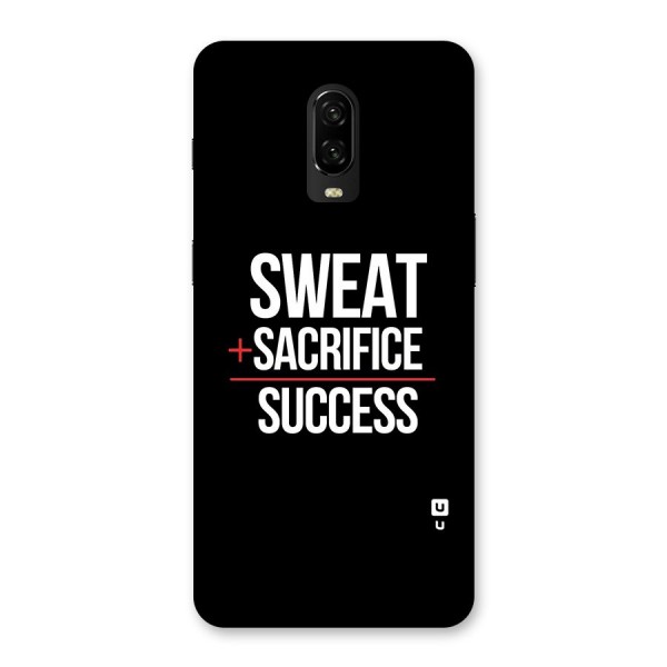 Sweat Sacrifice Success Back Case for OnePlus 6T