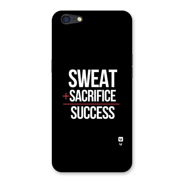 Sweat Sacrifice Success Back Case for Oppo A71