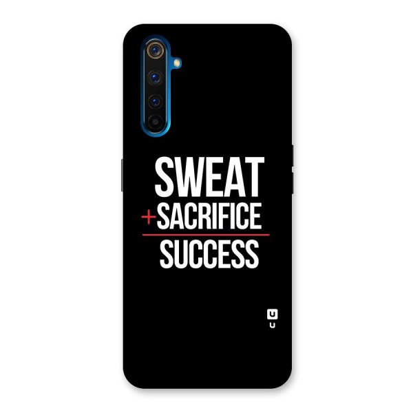 Sweat Sacrifice Success Back Case for Realme 6 Pro