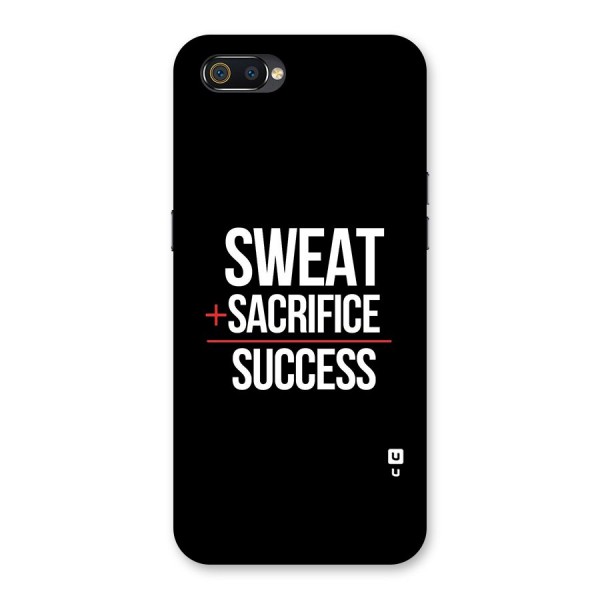 Sweat Sacrifice Success Back Case for Realme C2