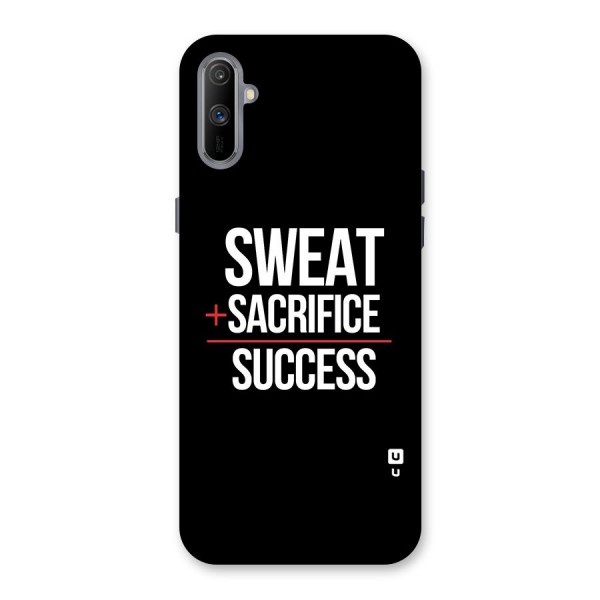 Sweat Sacrifice Success Back Case for Realme C3