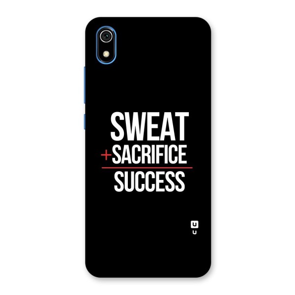 Sweat Sacrifice Success Back Case for Redmi 7A